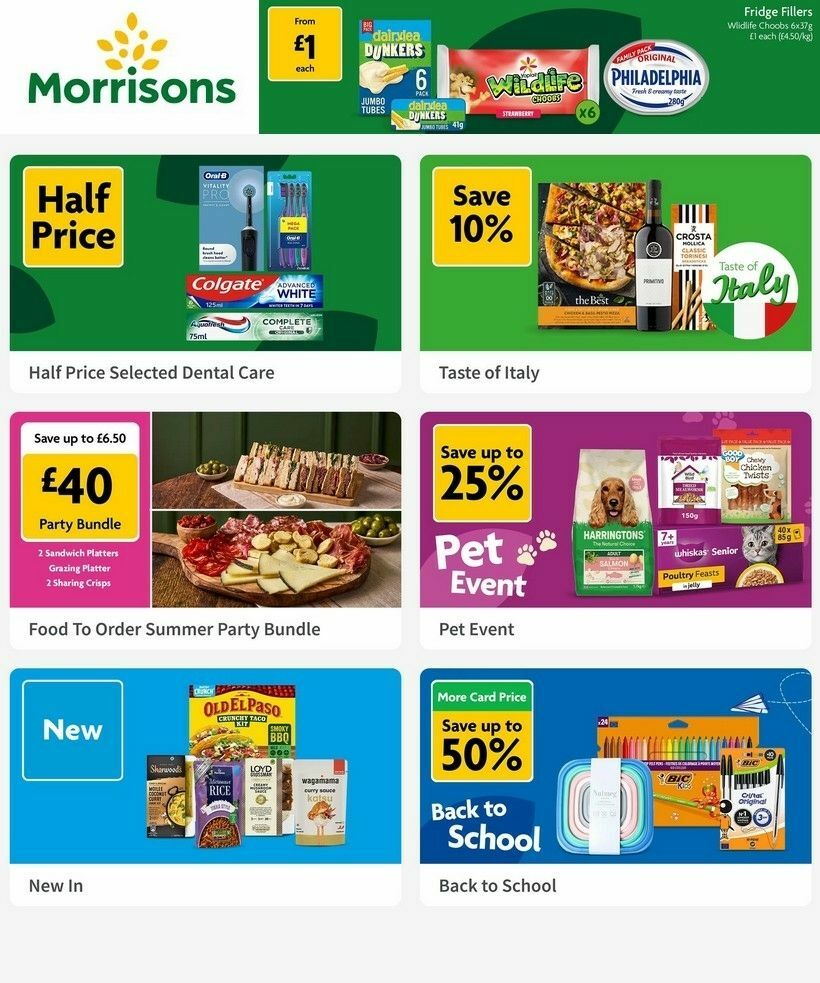Morrisons Offers from 18 August