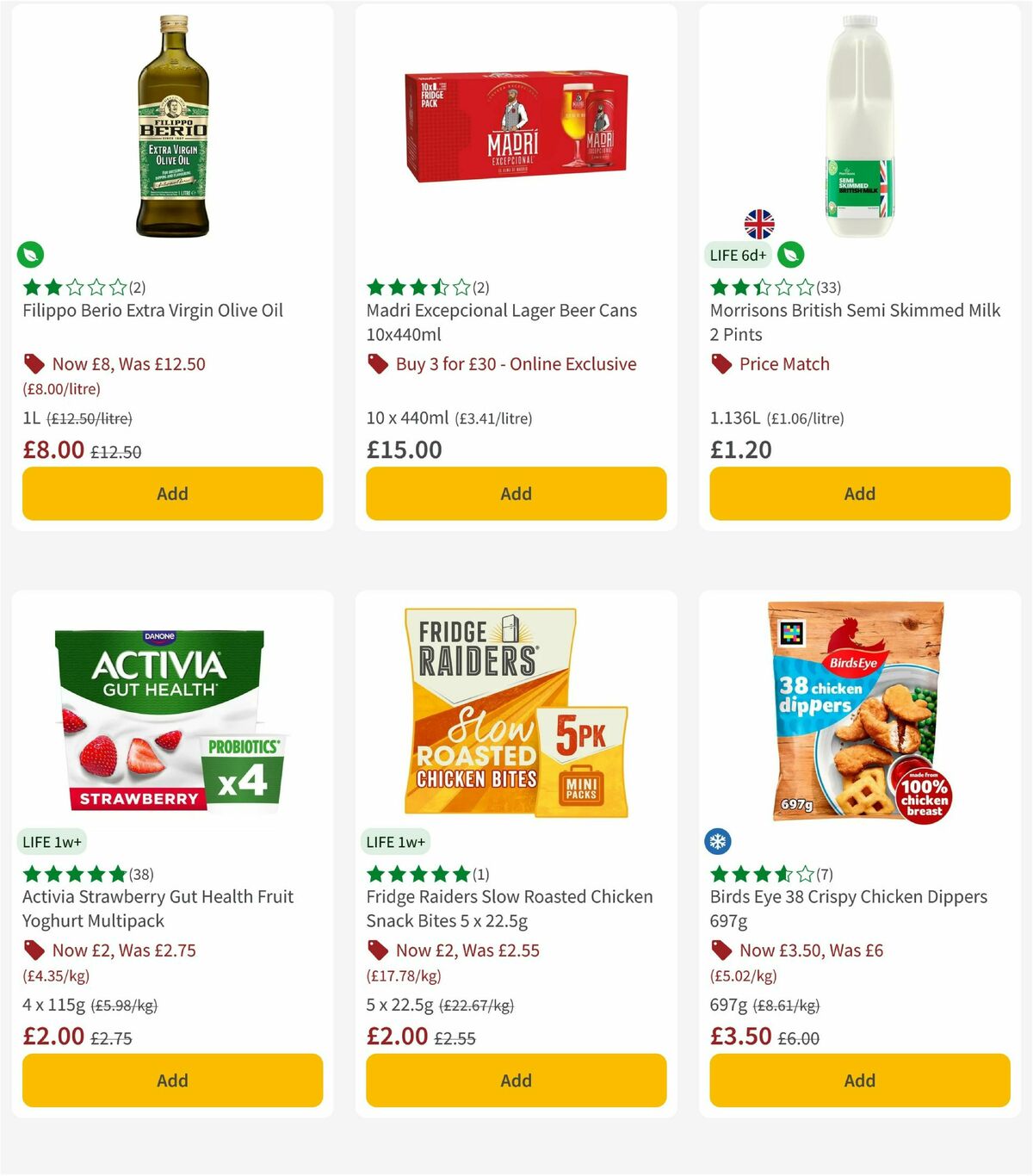 Morrisons Offers from 18 August