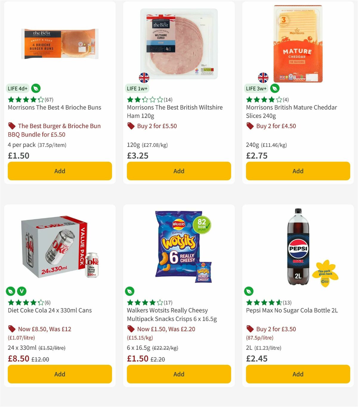 Morrisons Offers from 18 August
