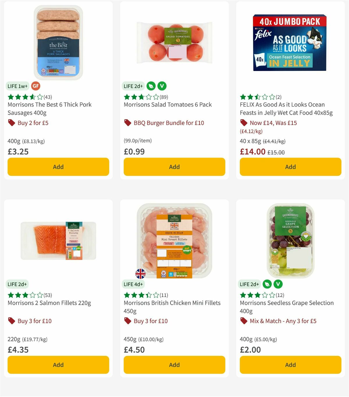Morrisons Offers from 18 August