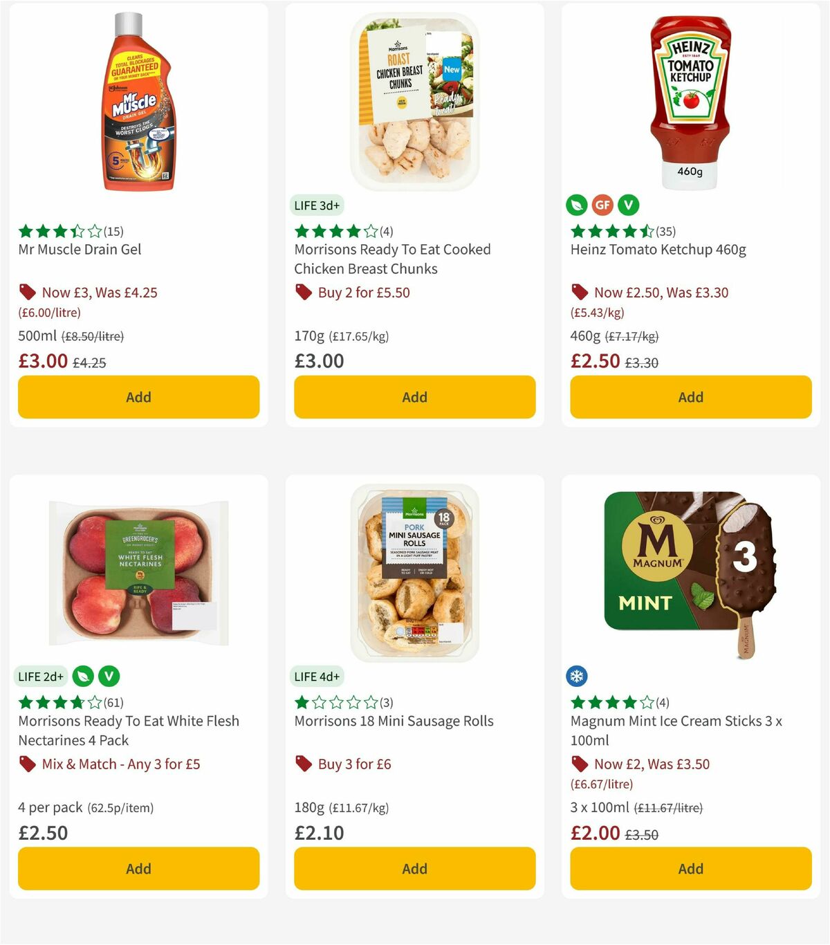 Morrisons Offers from 18 August