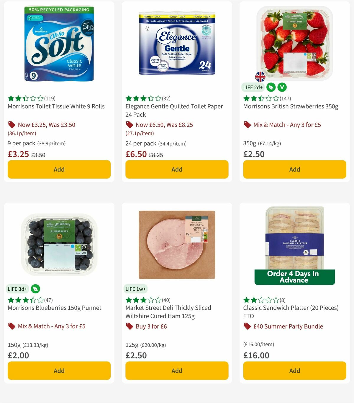 Morrisons Offers from 18 August