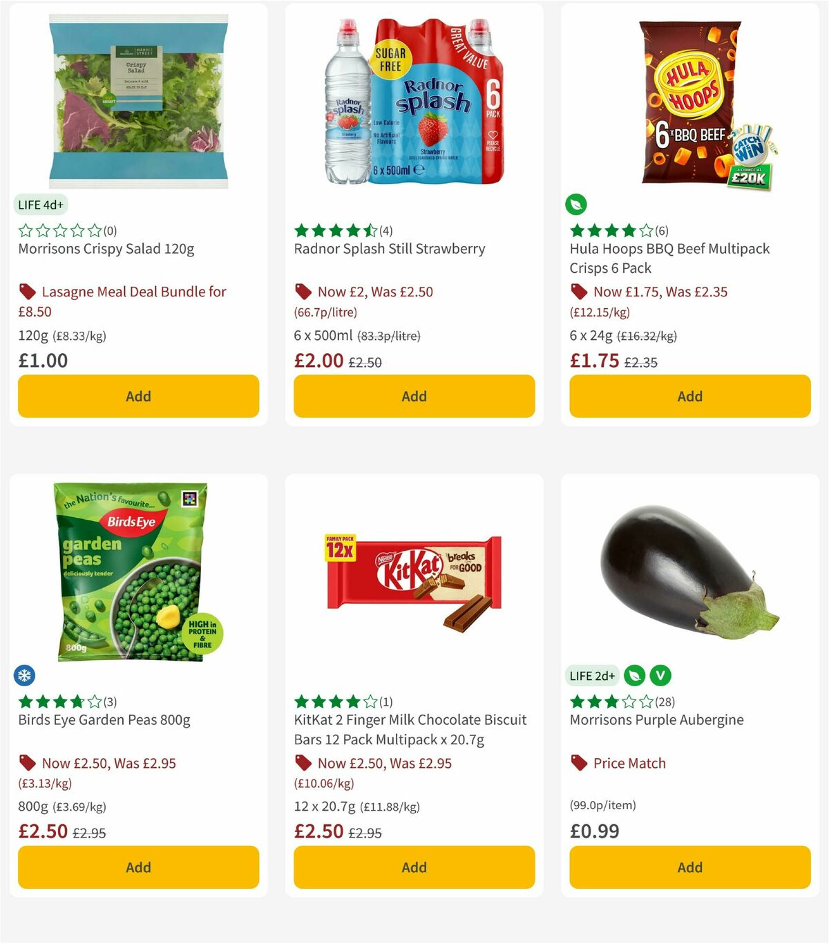 Morrisons Offers from 18 August