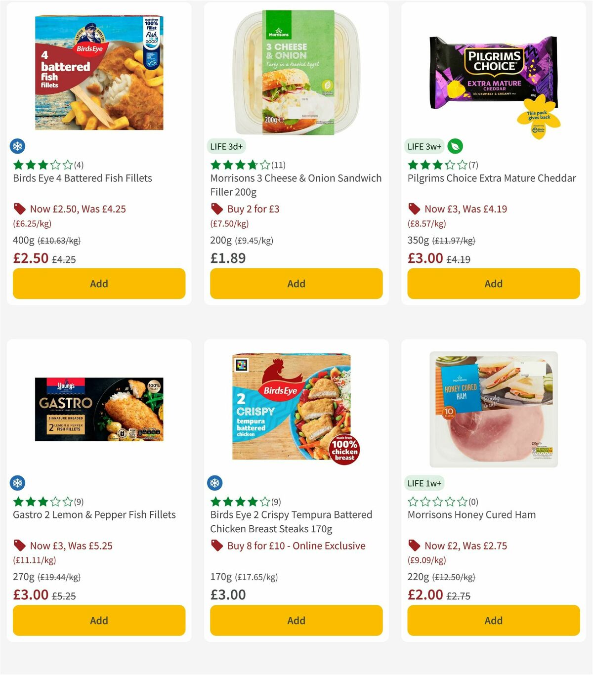 Morrisons Offers from 18 August