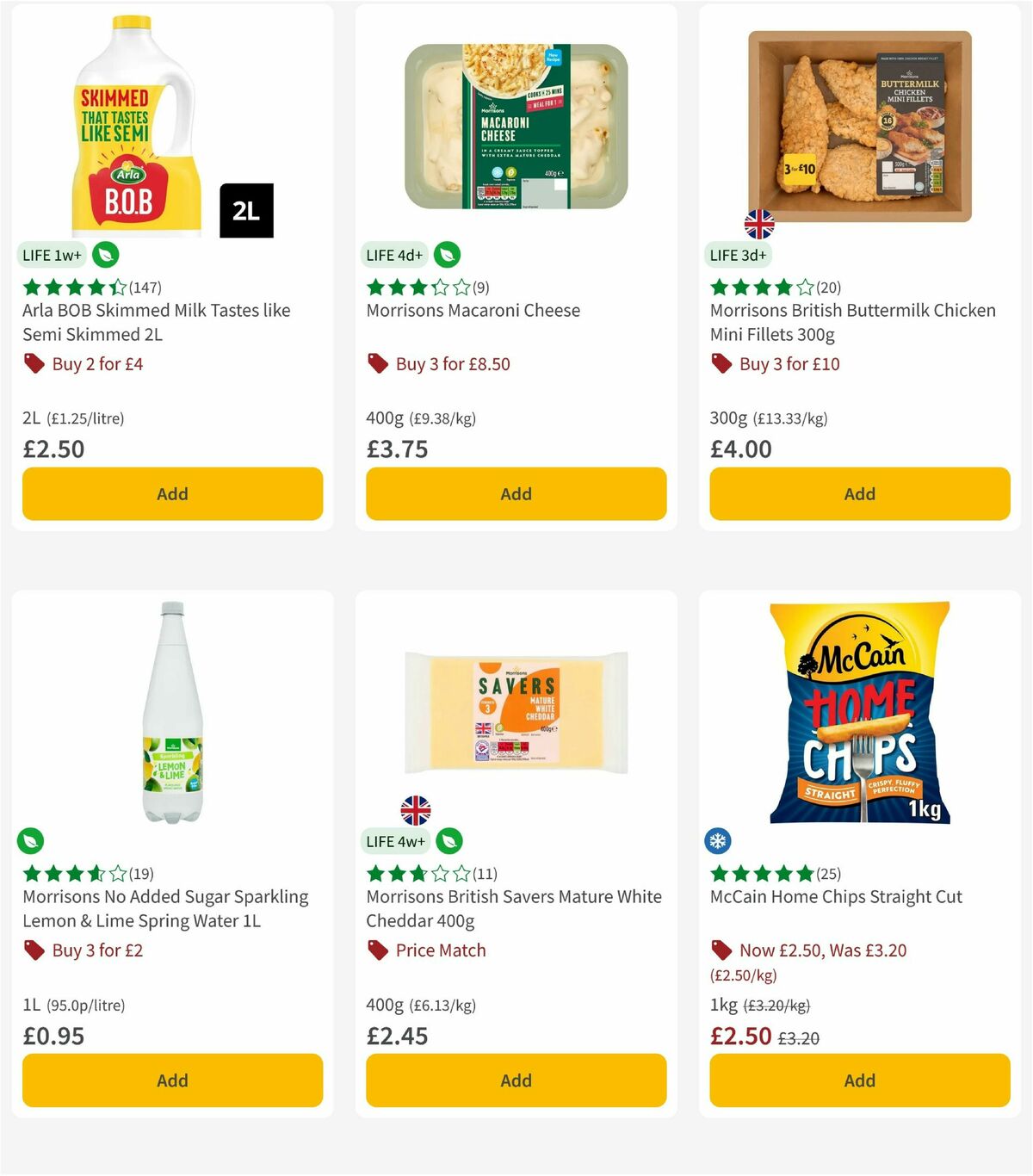 Morrisons Offers from 18 August