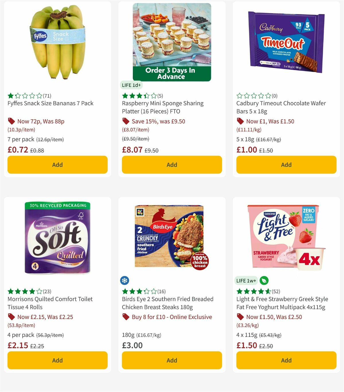 Morrisons Offers from 18 August