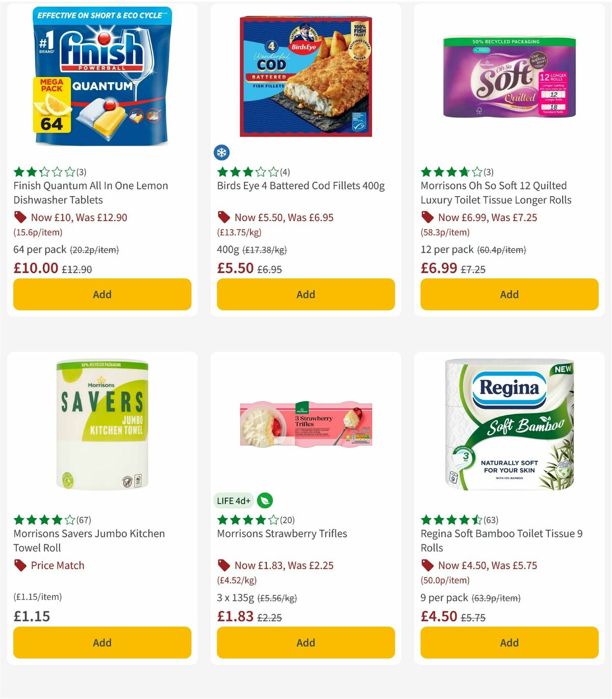 Morrisons Offers from 18 August