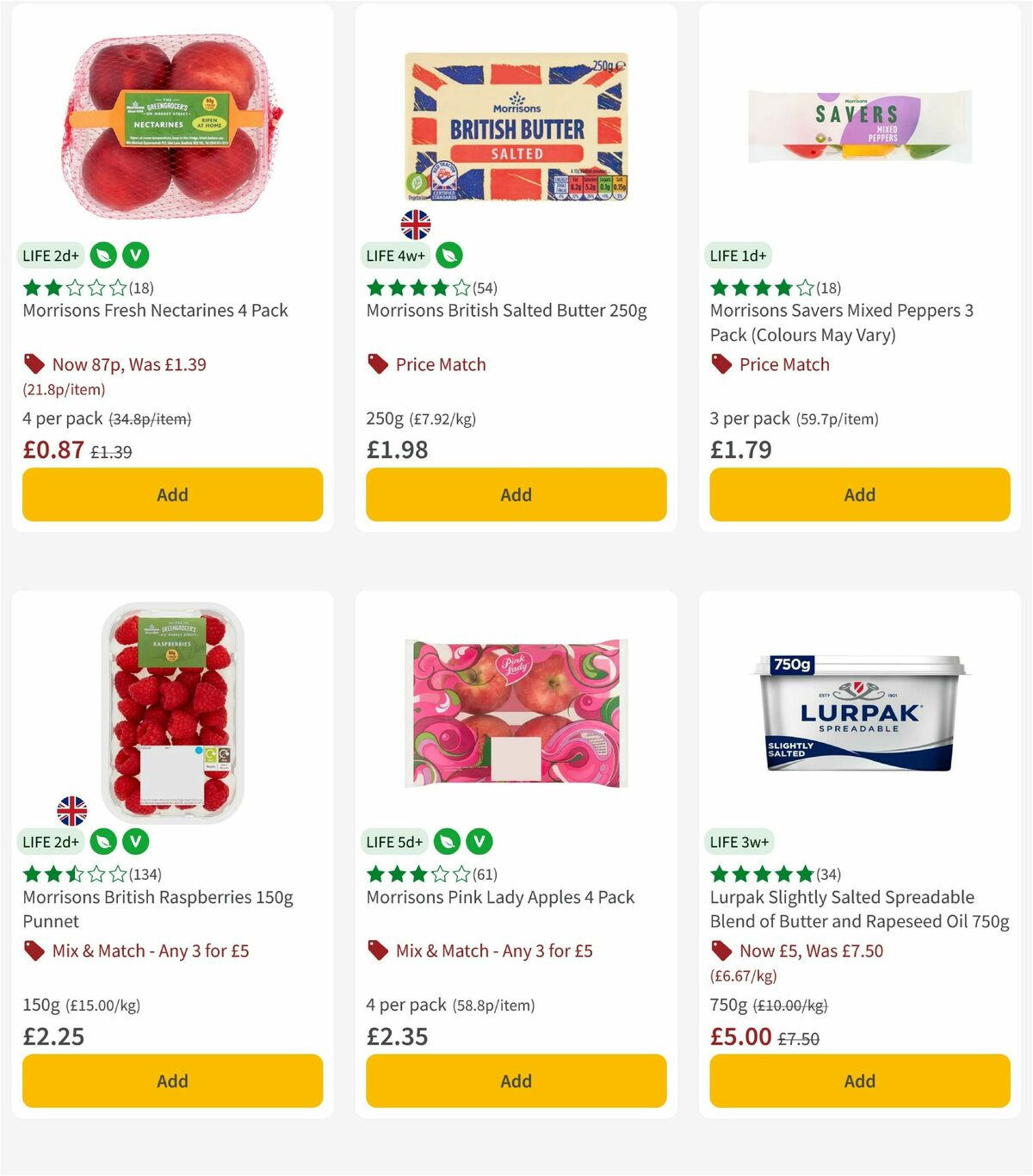 Morrisons Offers from 18 August