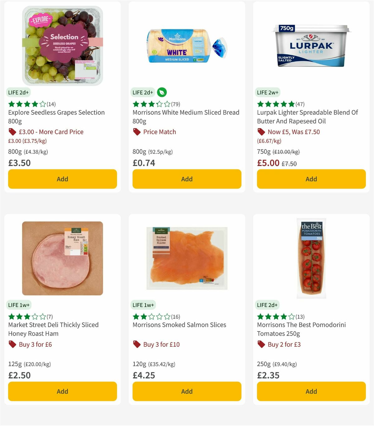 Morrisons Offers from 18 August