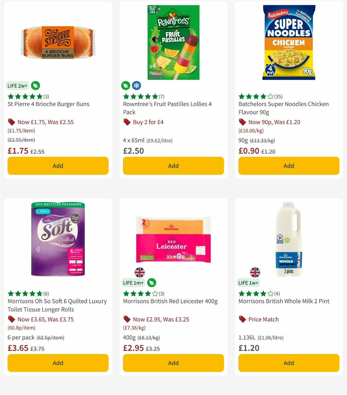 Morrisons Offers from 18 August