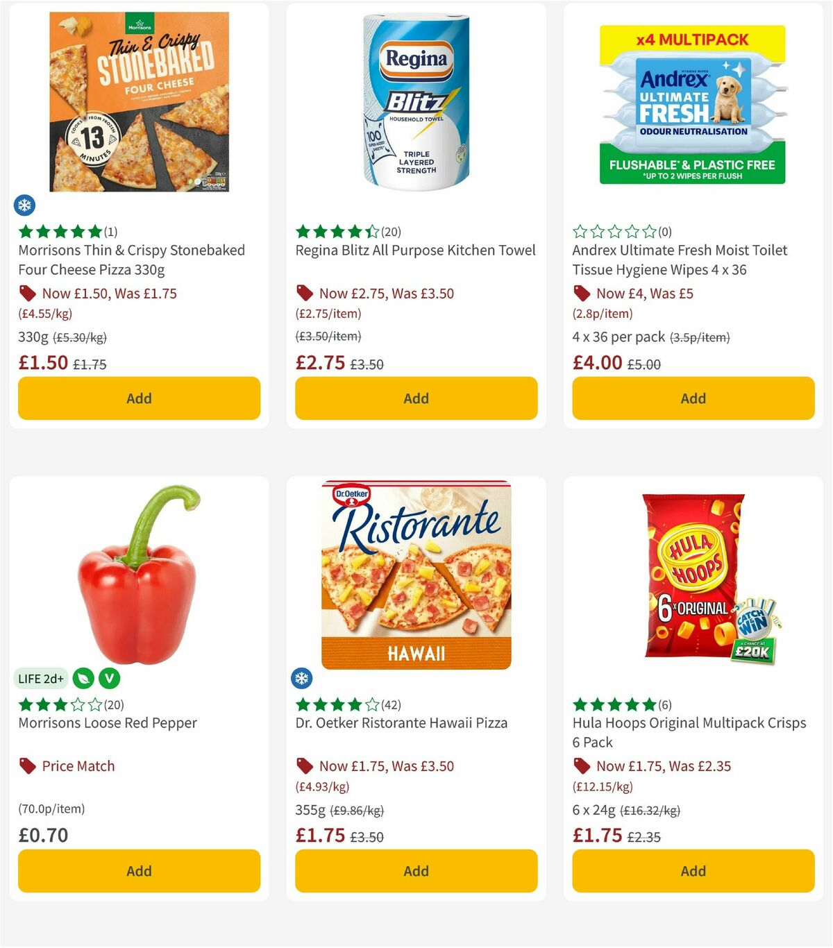 Morrisons Offers from 18 August
