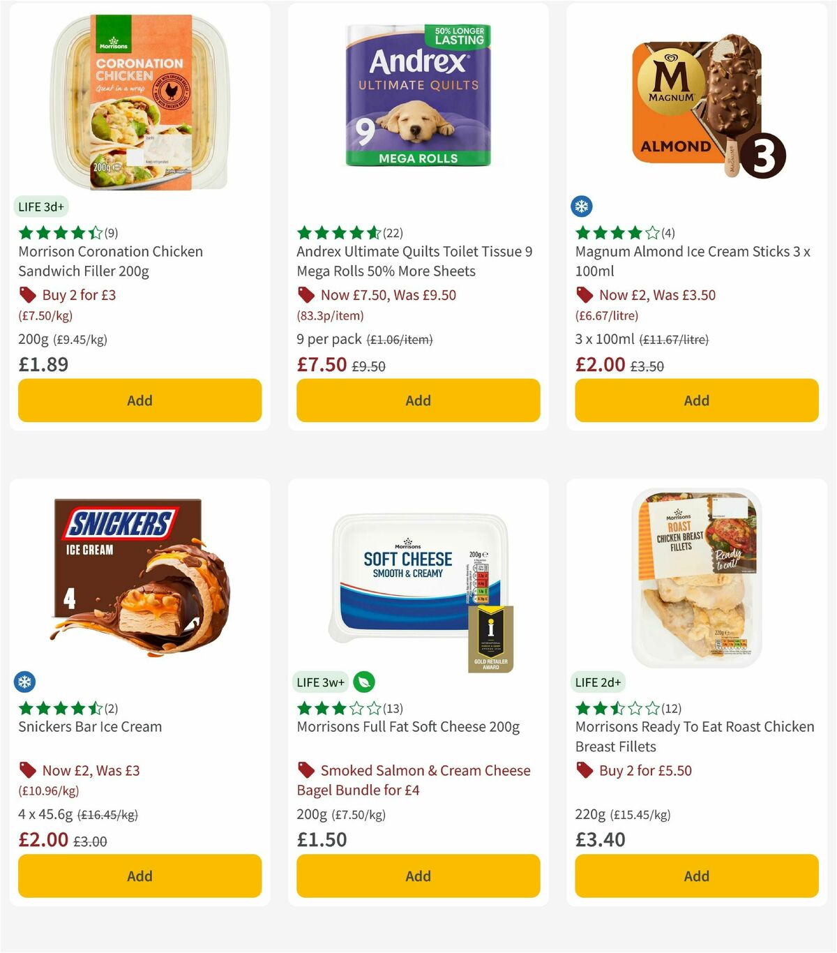 Morrisons Offers from 18 August