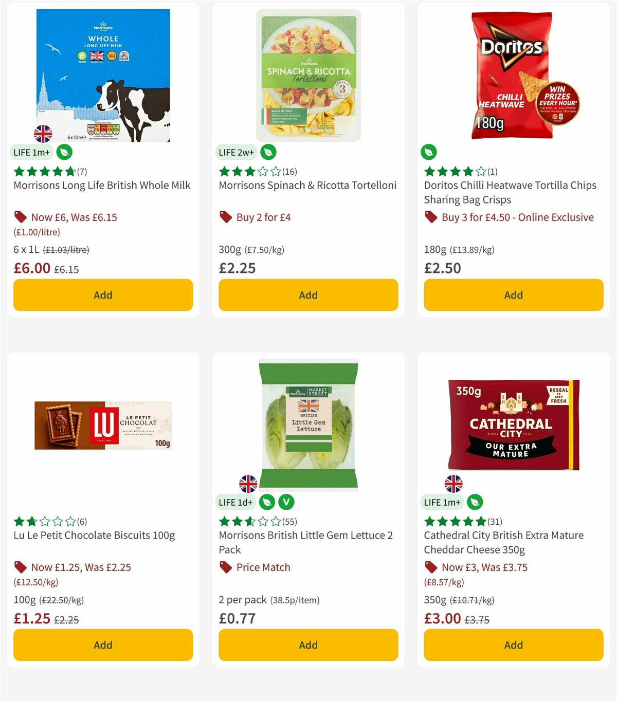 Morrisons Offers from 18 August