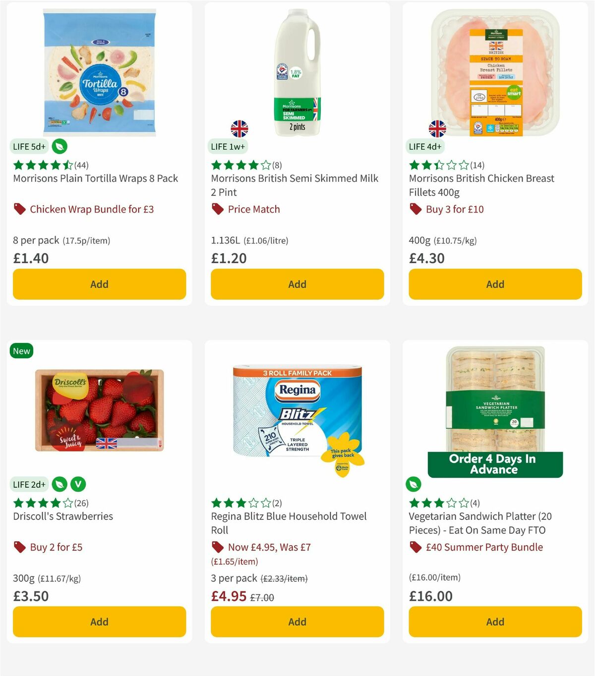 Morrisons Offers from 18 August