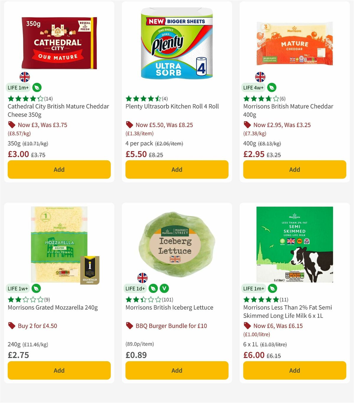 Morrisons Offers from 18 August