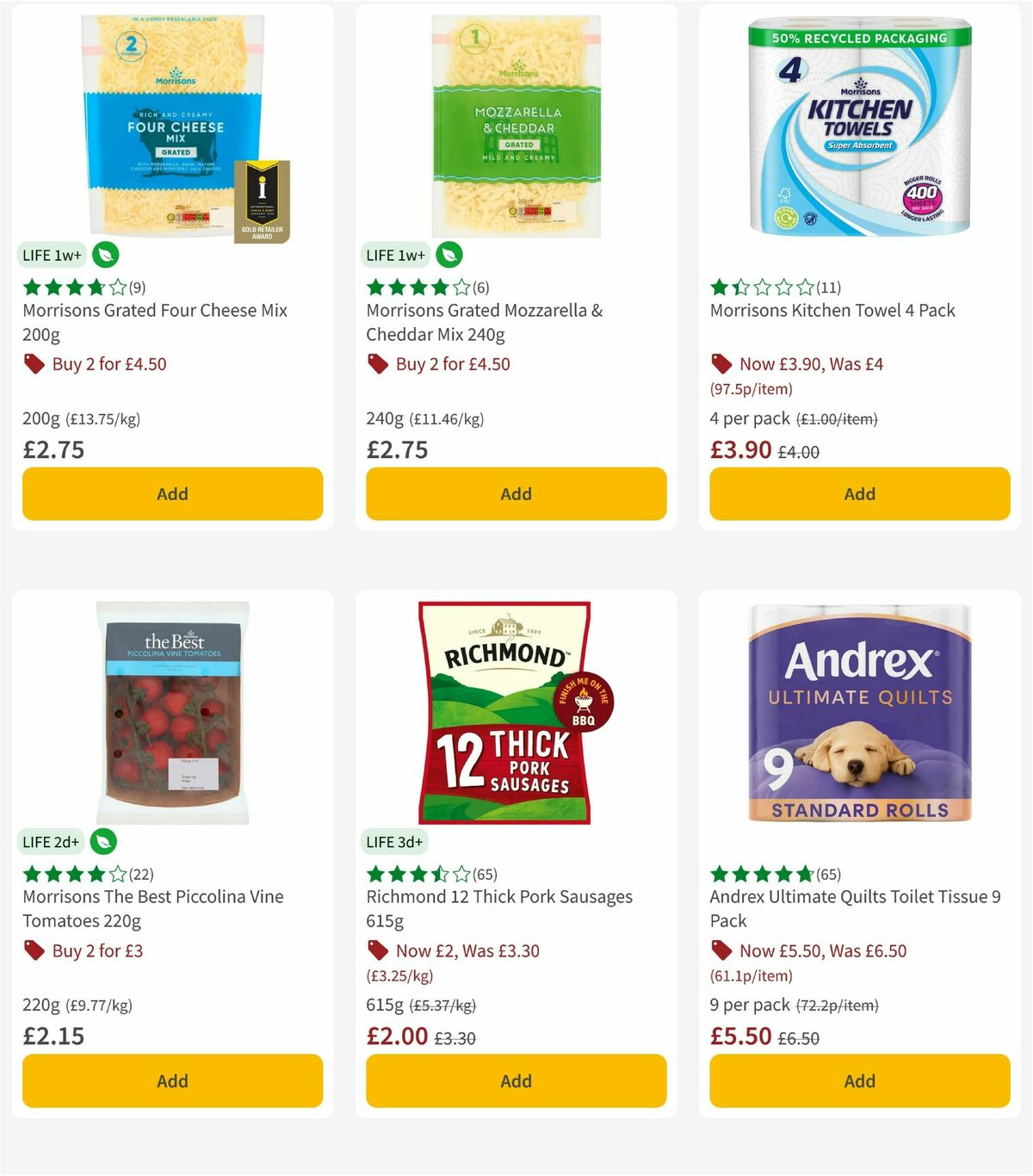 Morrisons Offers from 18 August