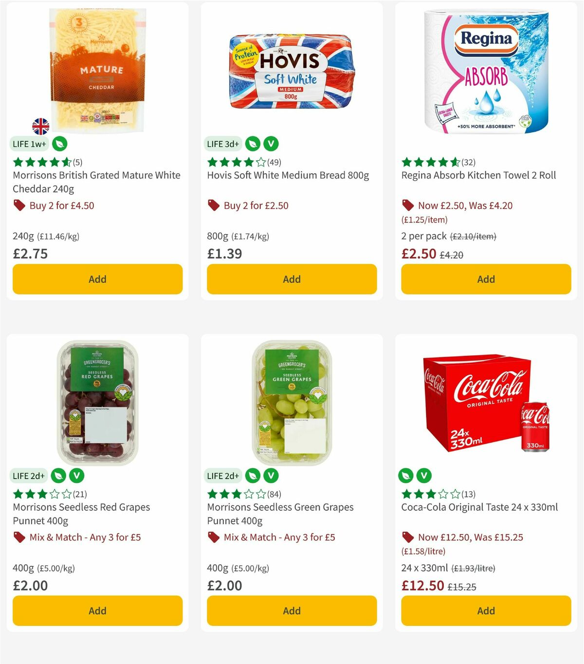 Morrisons Offers from 18 August