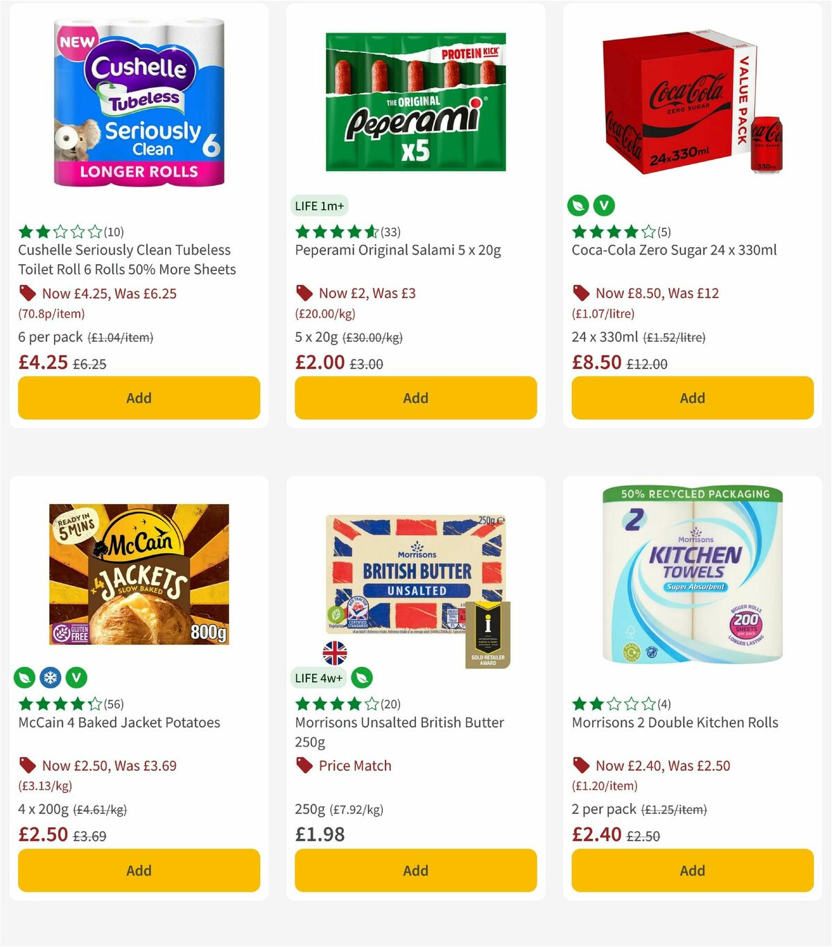 Morrisons Offers from 18 August