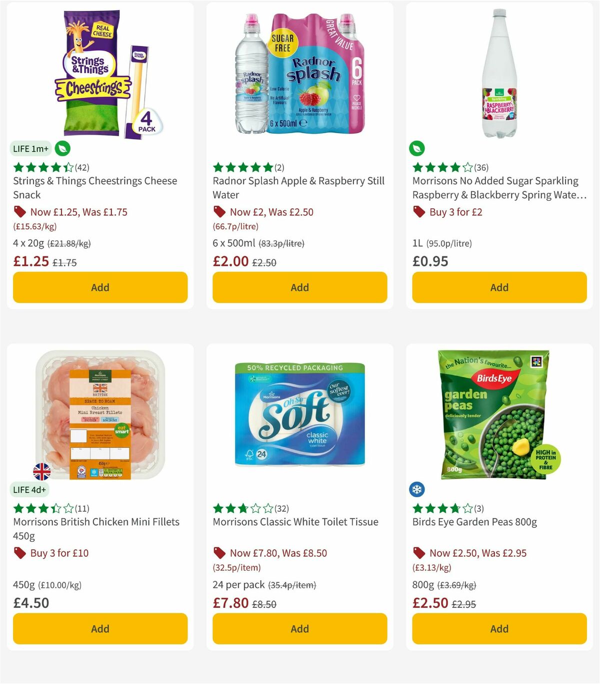 Morrisons Offers from 25 August