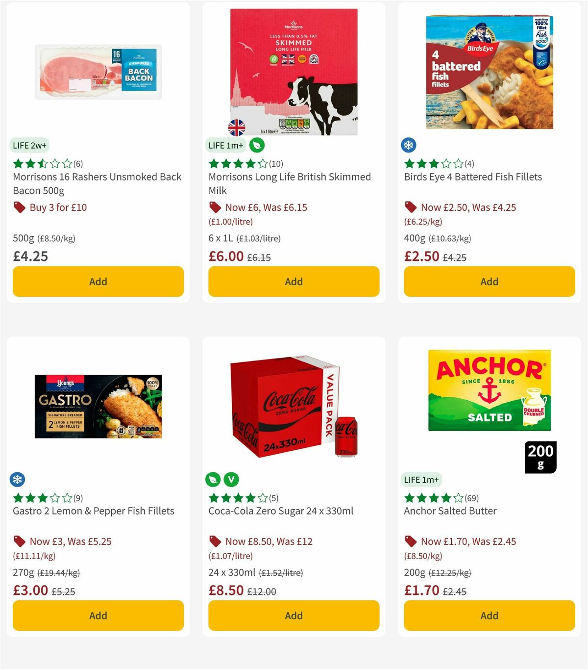 Morrisons Offers from 25 August