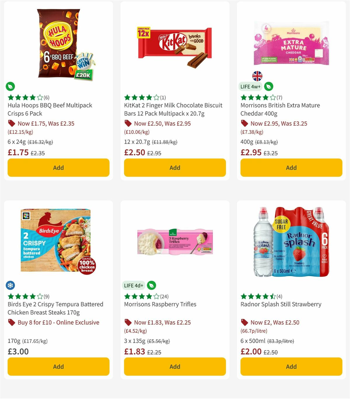 Morrisons Offers from 25 August