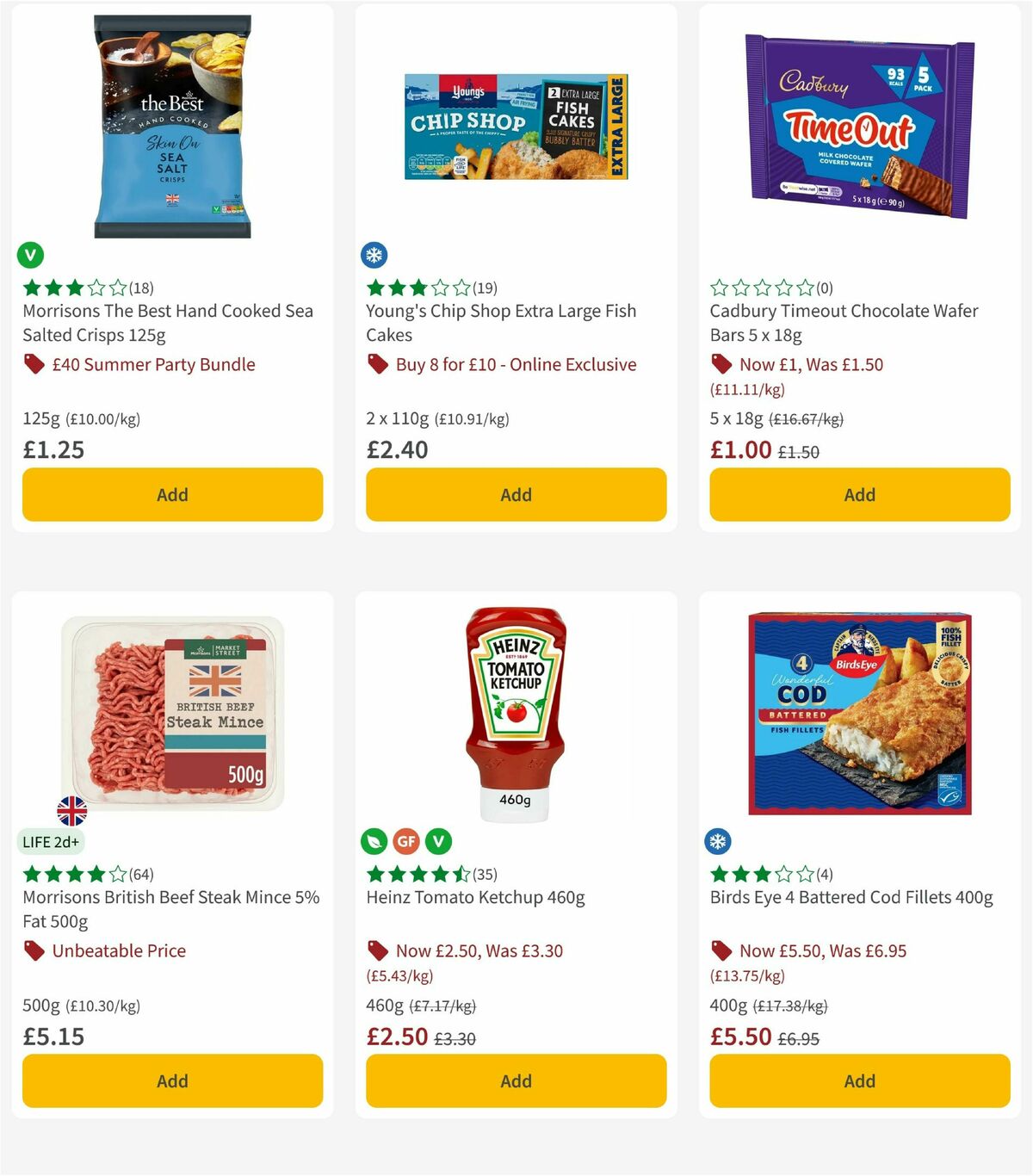 Morrisons Offers from 25 August