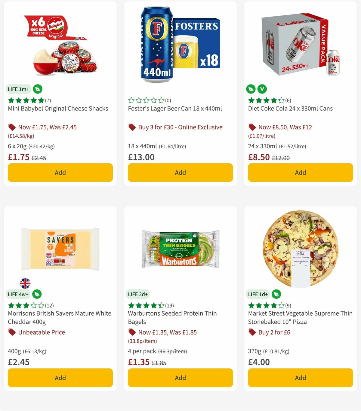 Morrisons Offers from 25 August