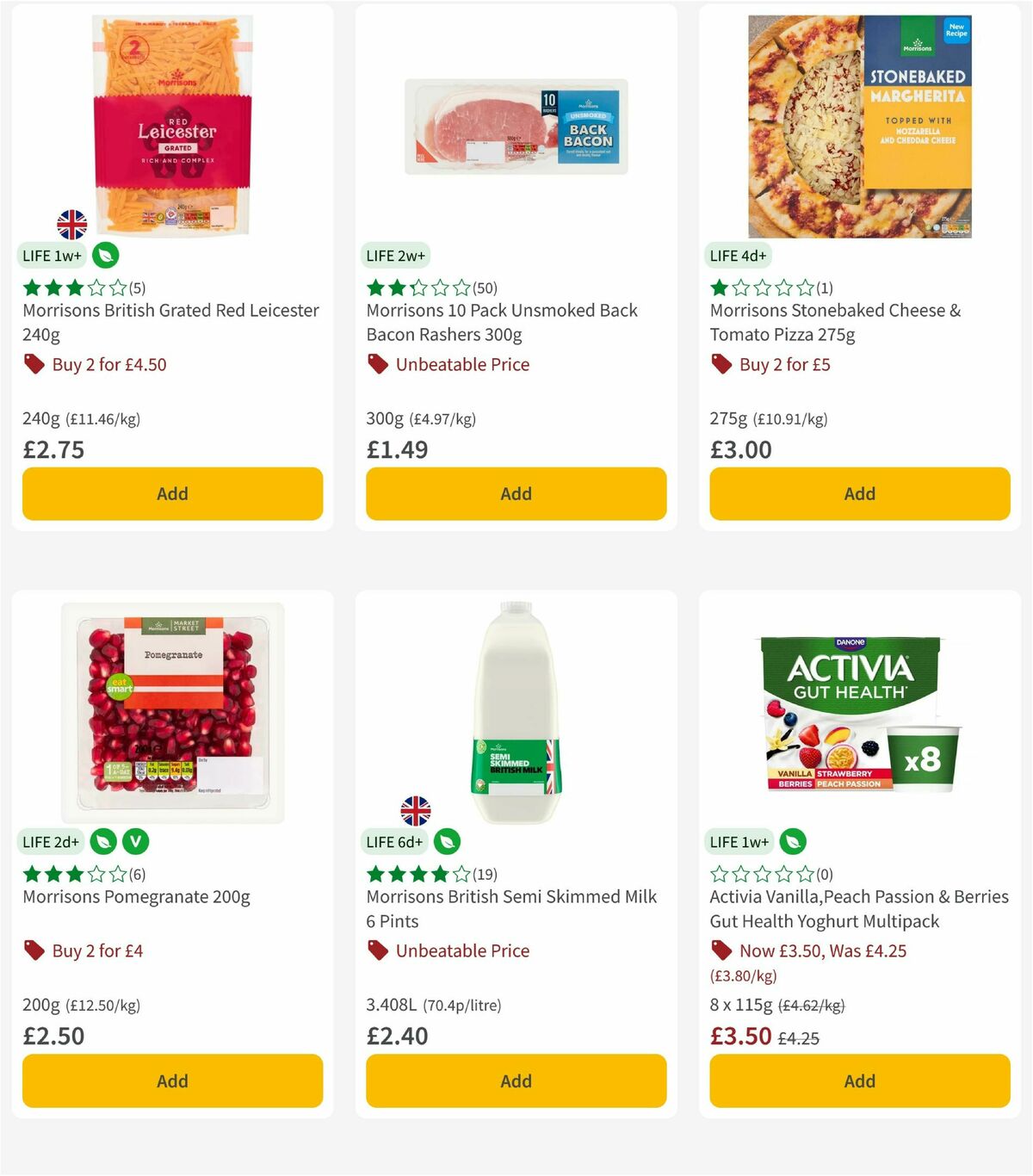 Morrisons Offers from 25 August