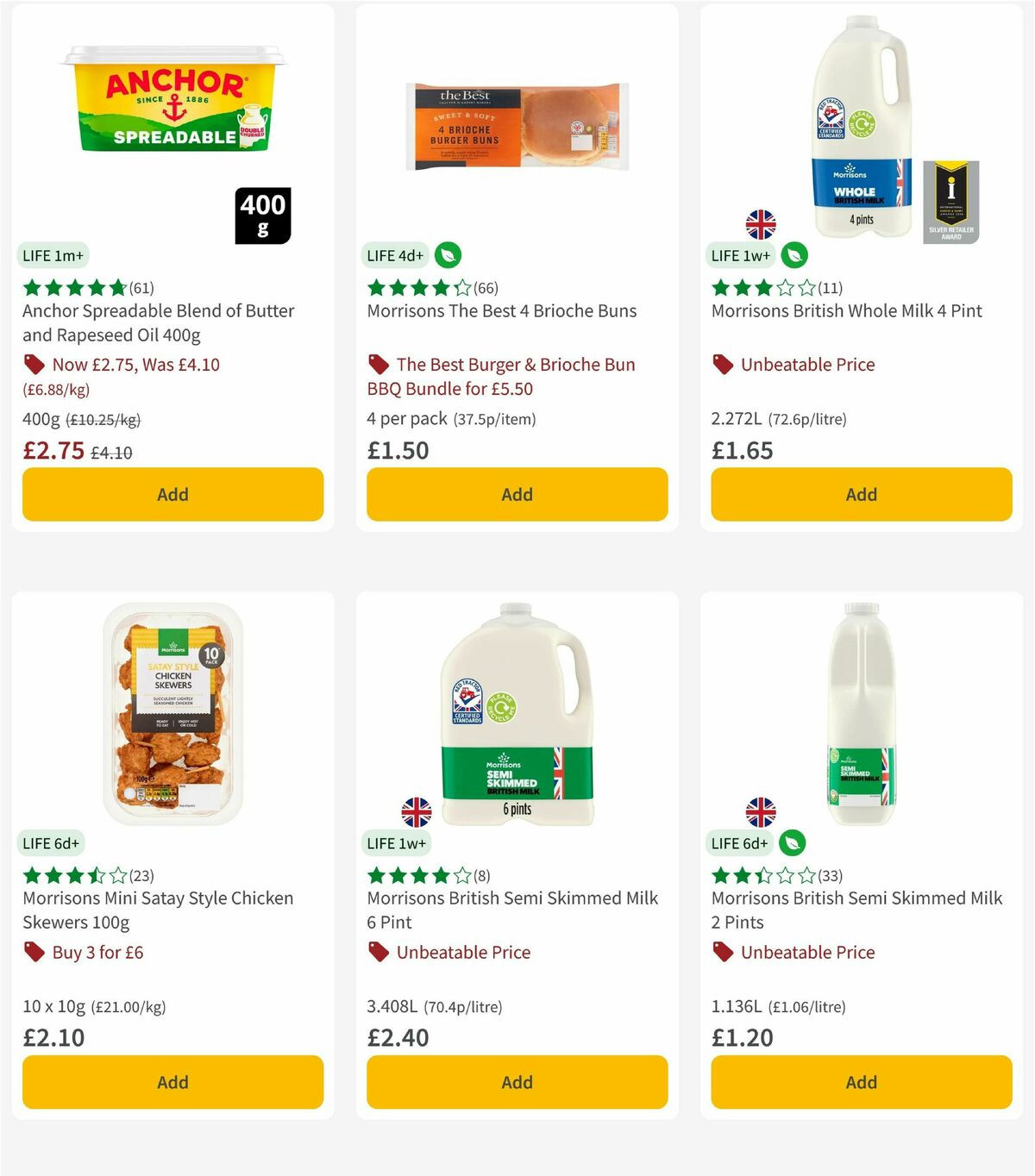 Morrisons Offers from 1 September
