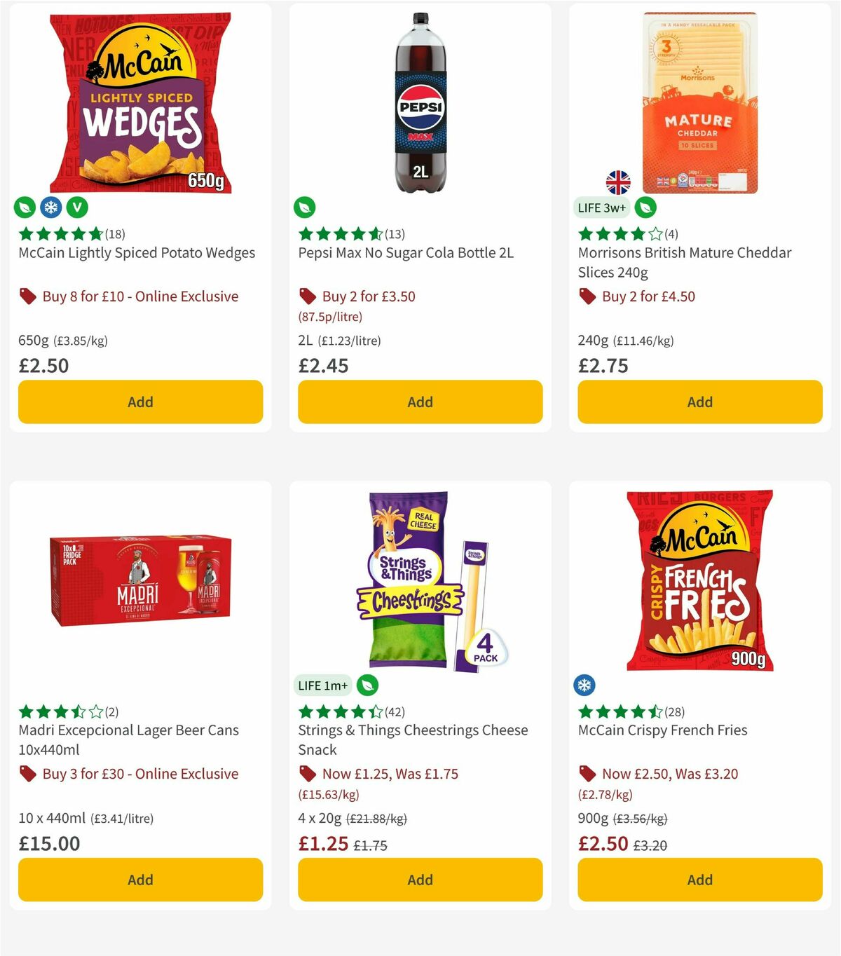 Morrisons Offers from 1 September