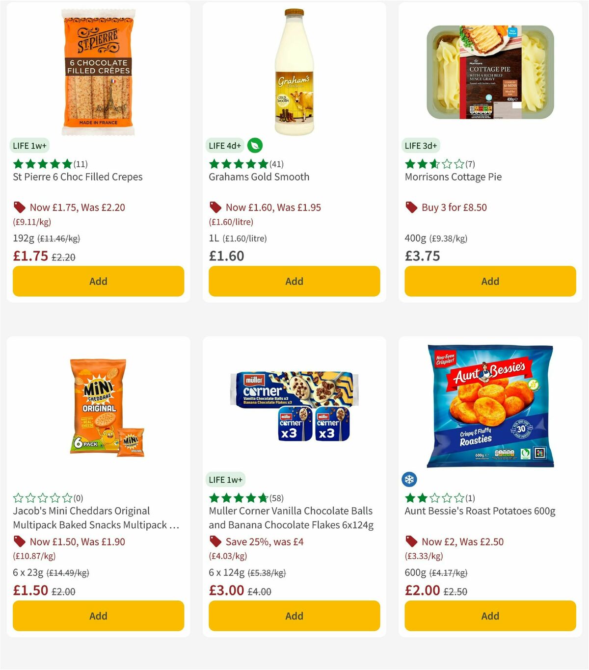 Morrisons Offers from 1 September