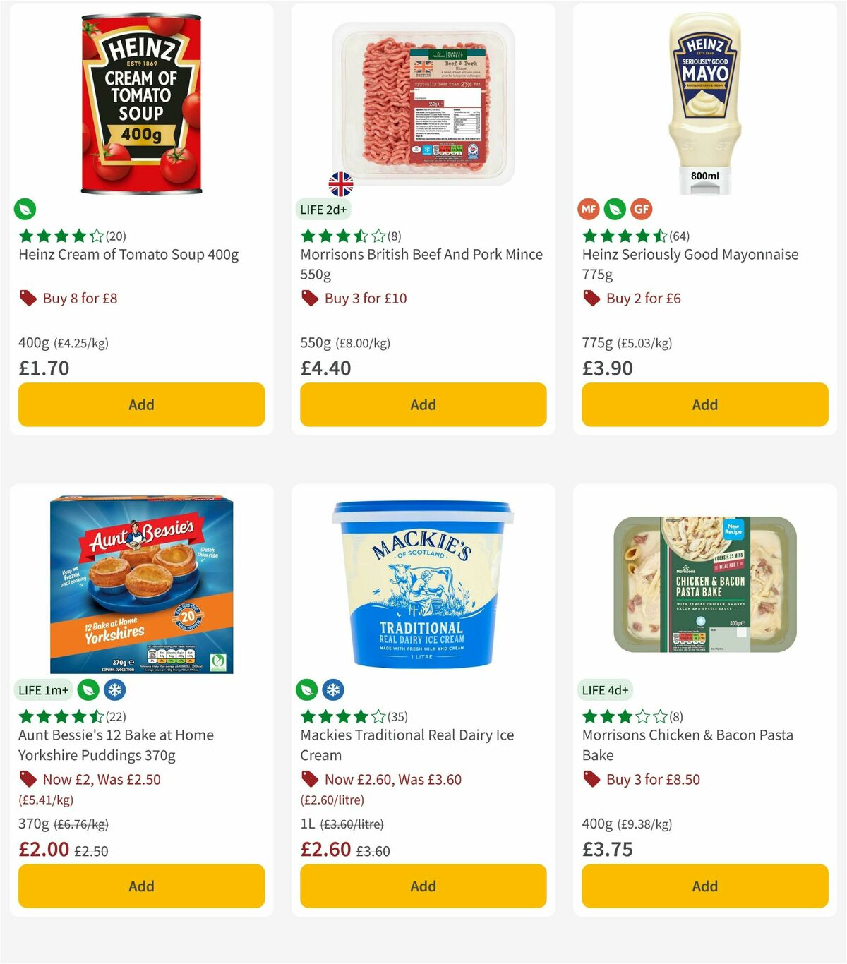 Morrisons Offers from 1 September