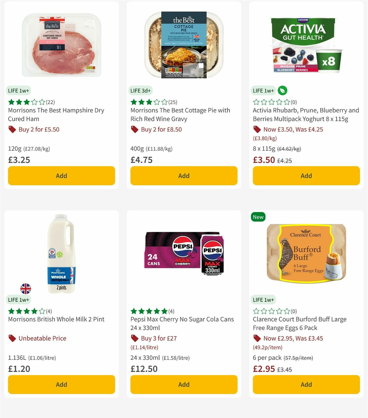 Morrisons Offers from 1 September