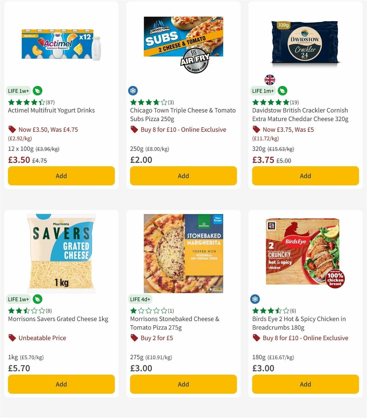 Morrisons Offers from 1 September