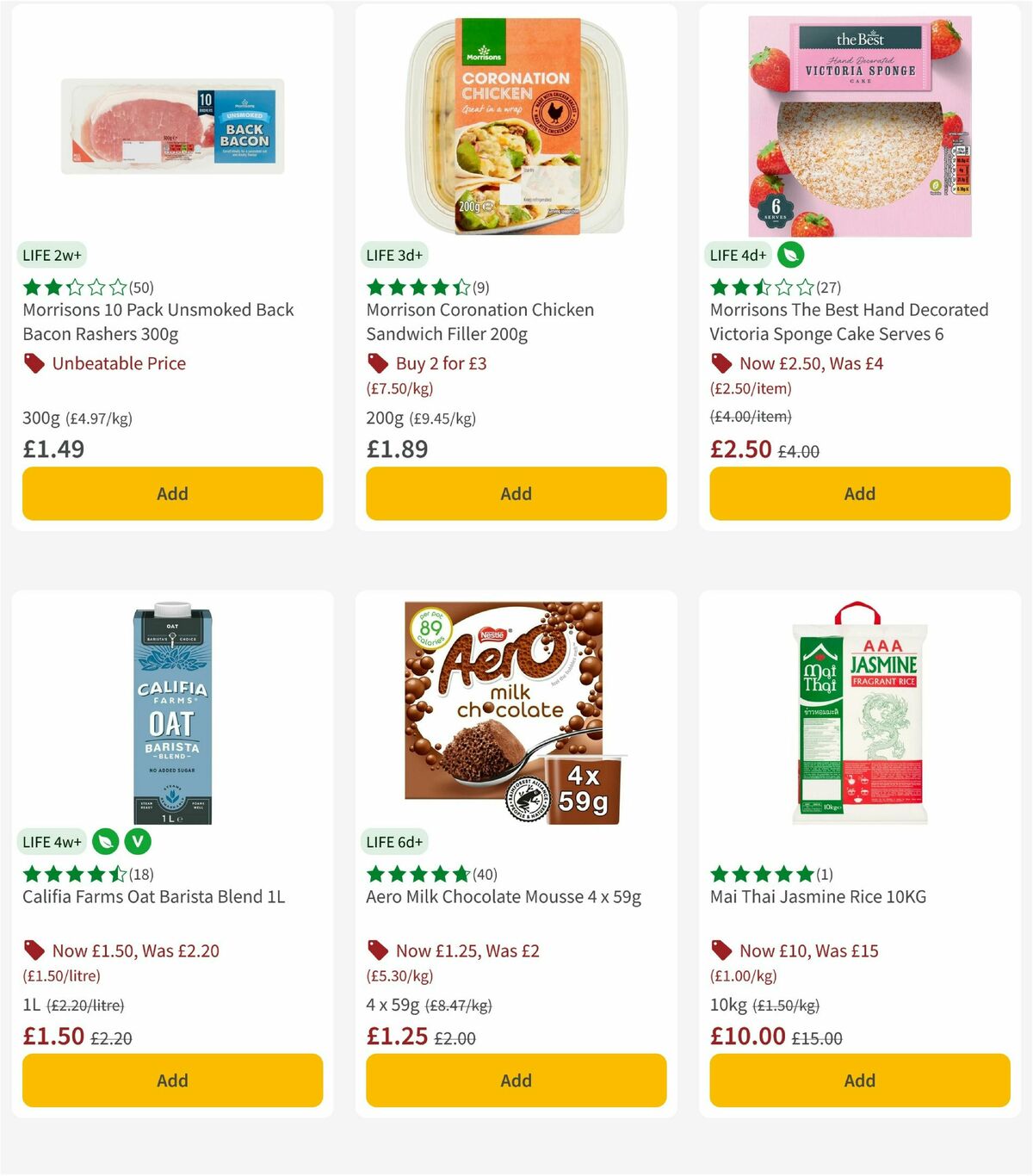 Morrisons Offers from 1 September