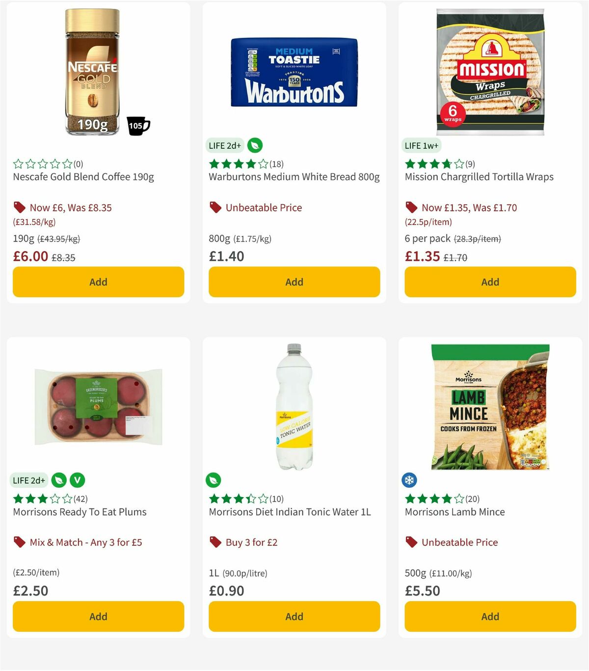 Morrisons Offers from 1 September