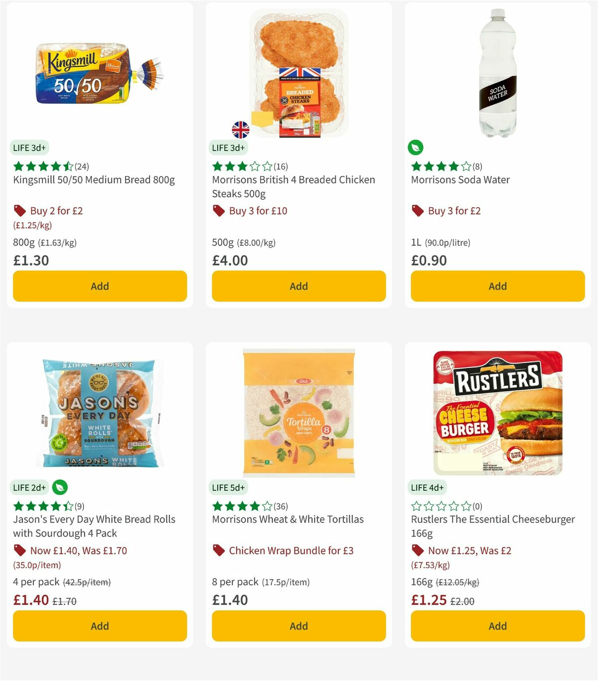 Morrisons Offers from 1 September