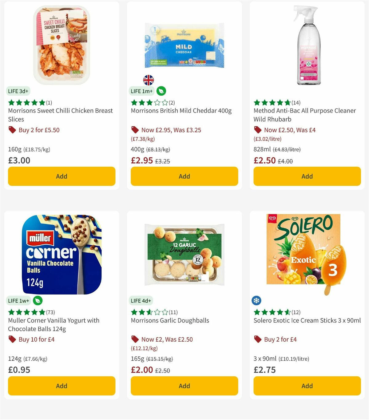 Morrisons Offers from 1 September