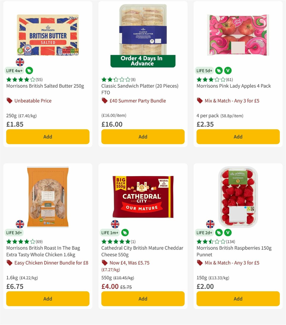 Morrisons Offers from 1 September
