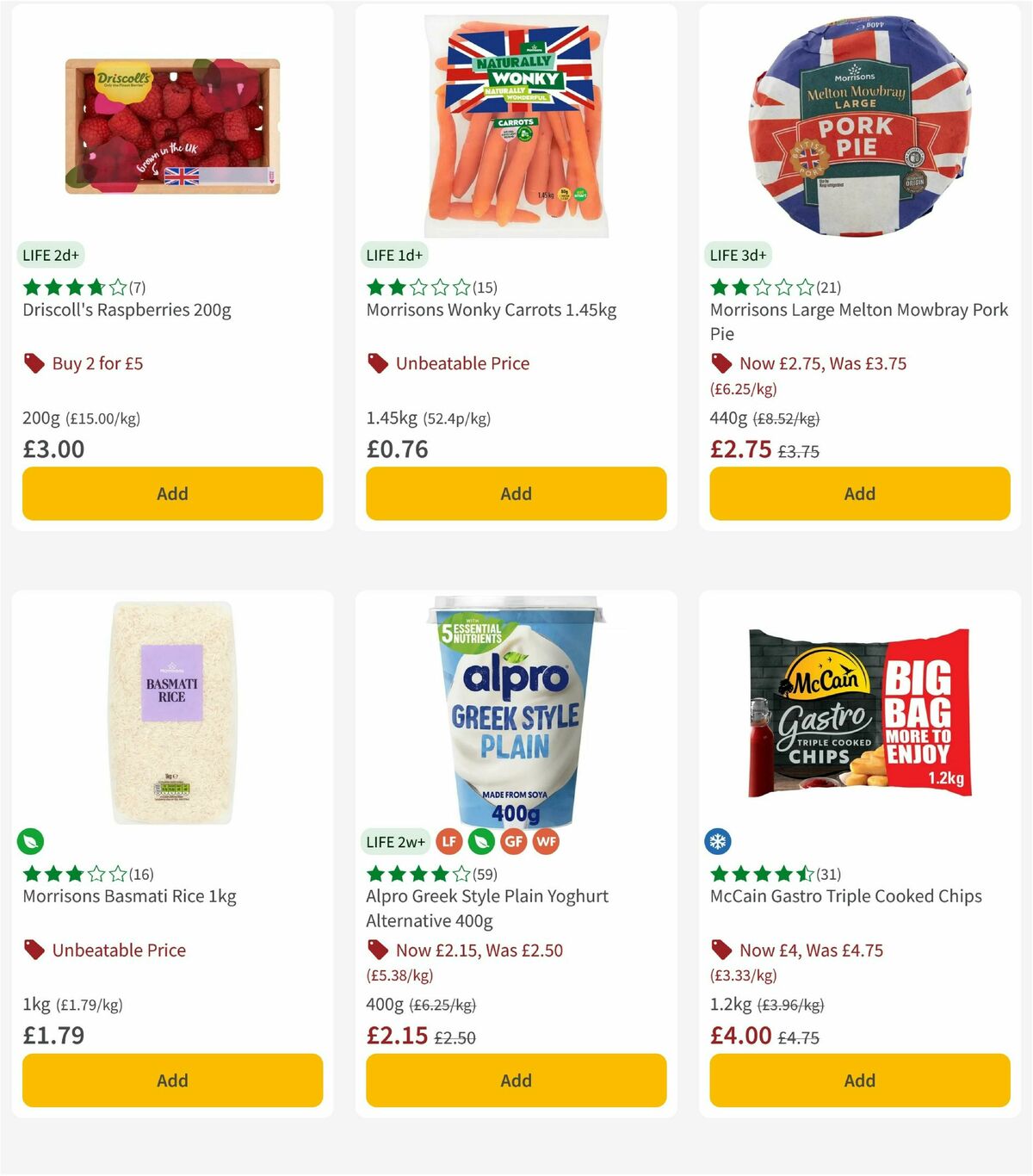 Morrisons Offers from 1 September