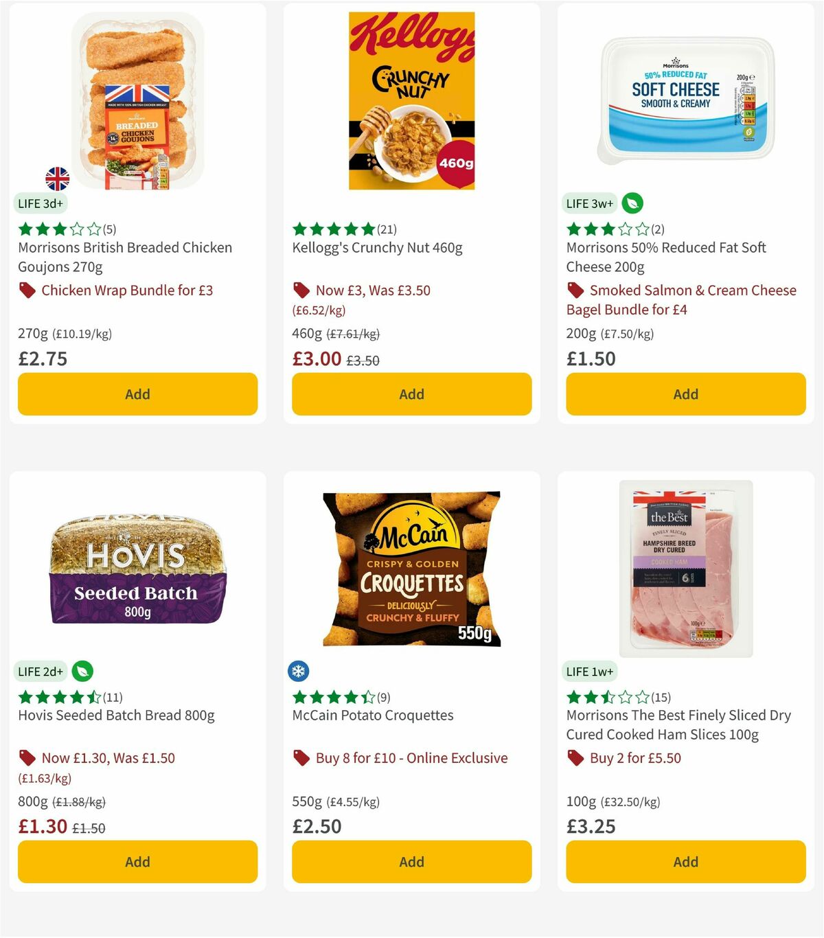 Morrisons Offers from 1 September