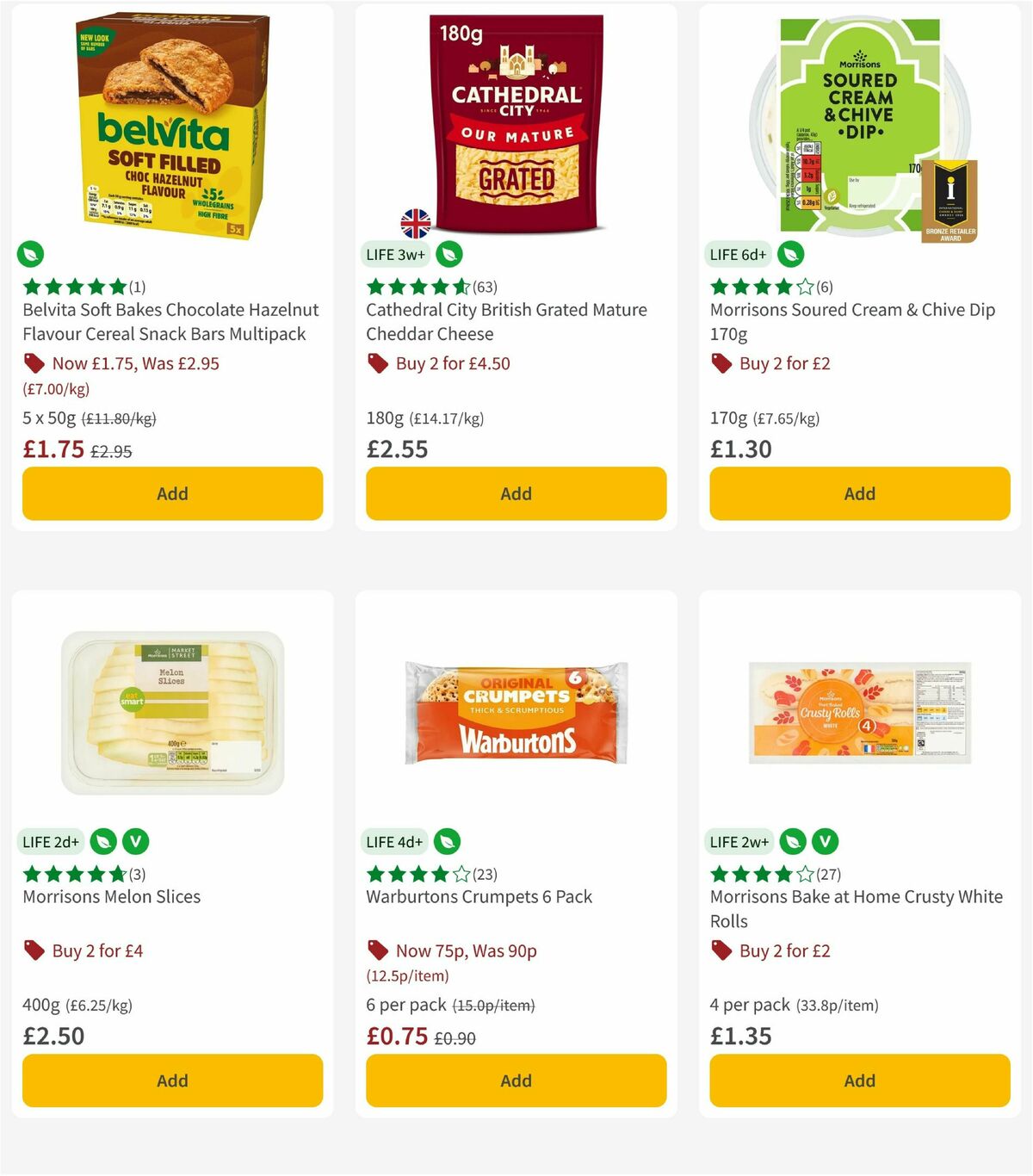 Morrisons Offers from 1 September