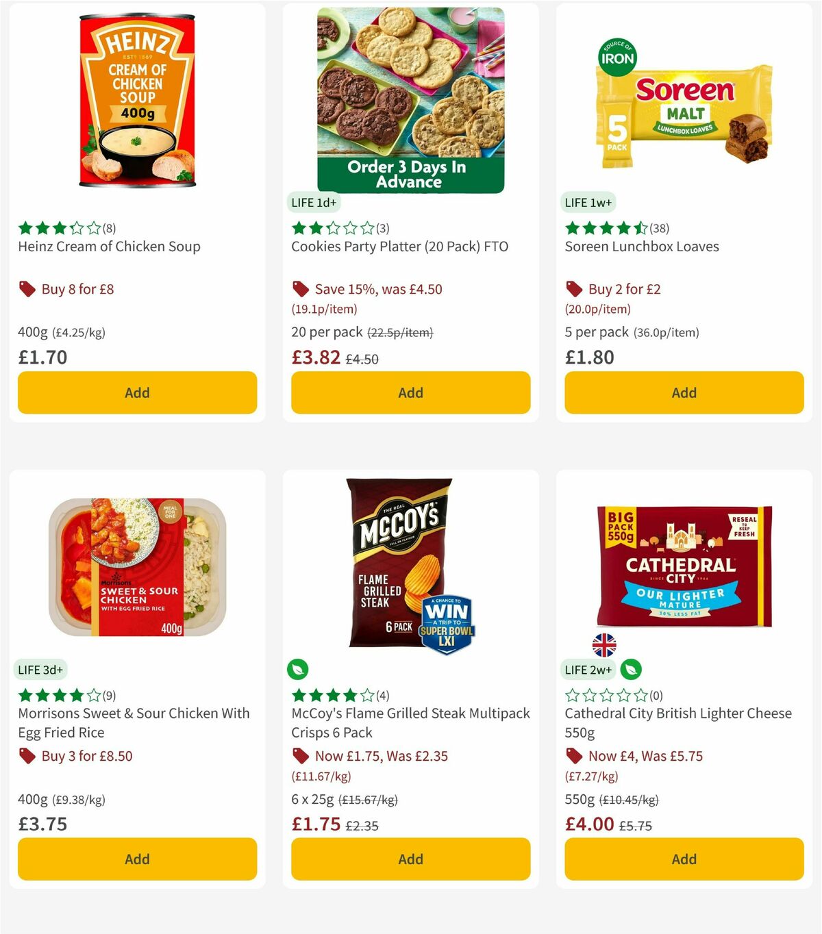 Morrisons Offers from 1 September