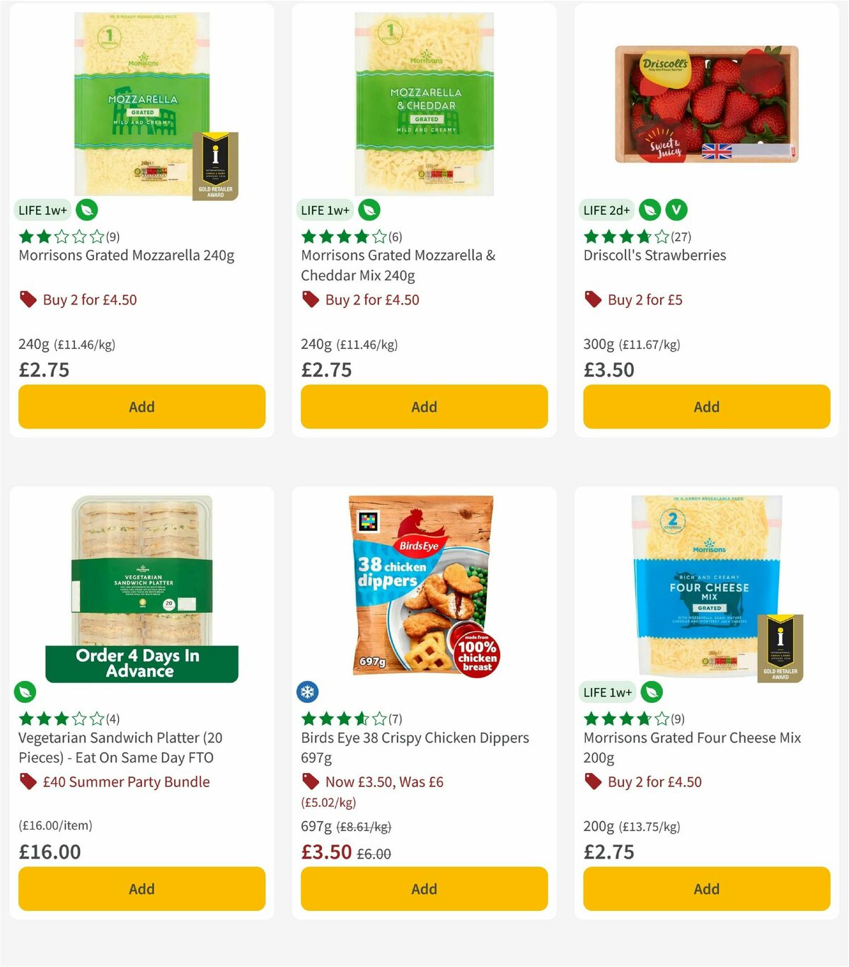 Morrisons Offers from 1 September