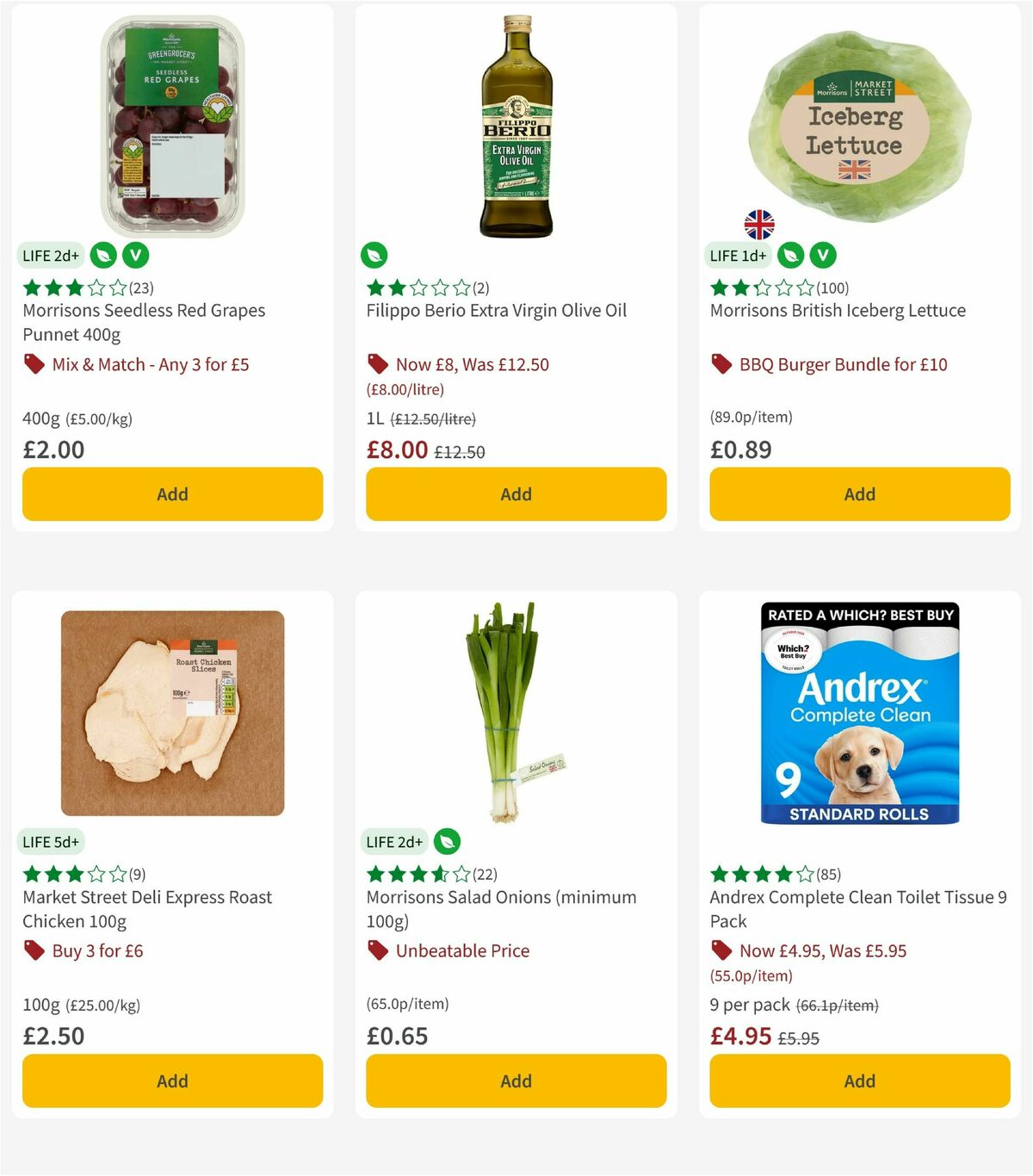 Morrisons Offers from 1 September
