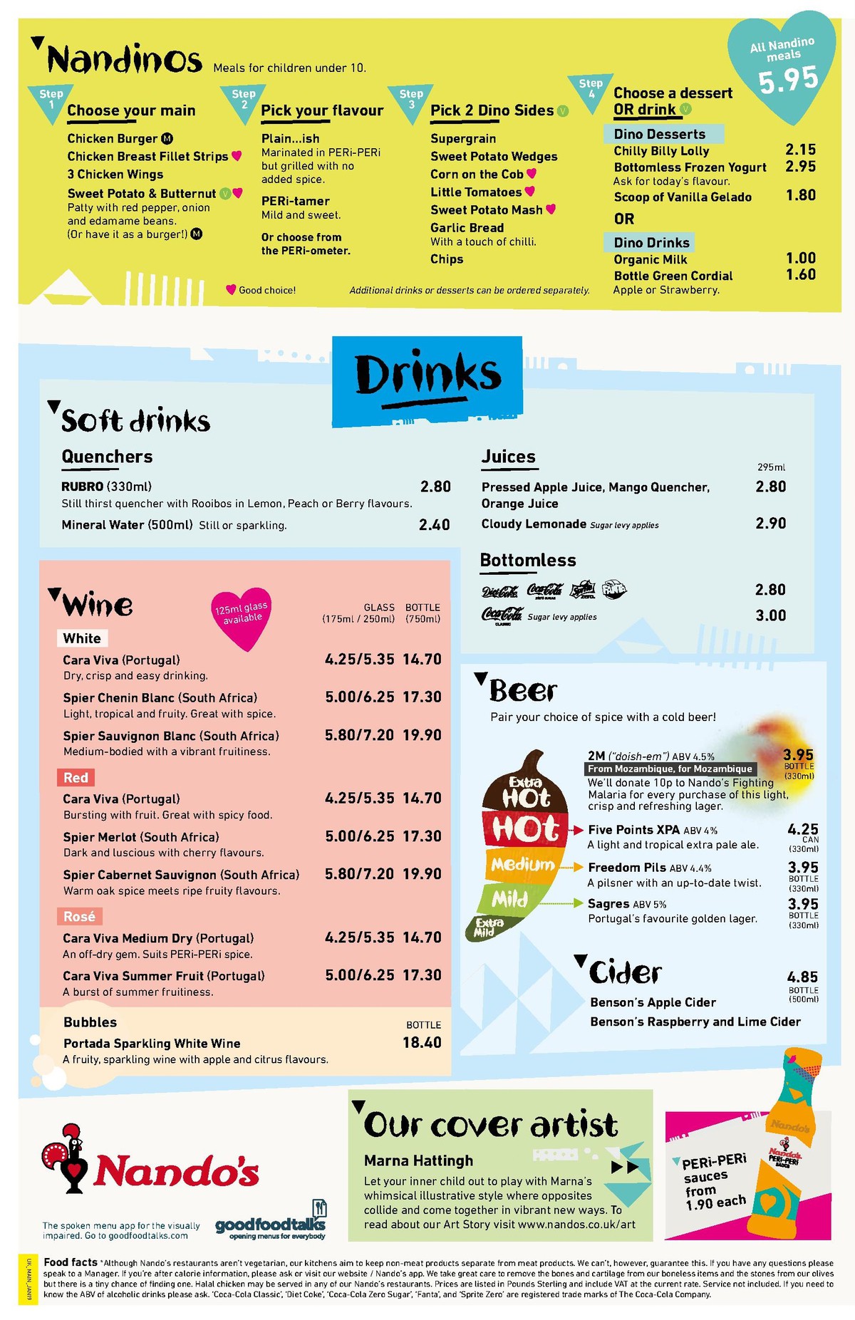 Nando's Offers from 1 April