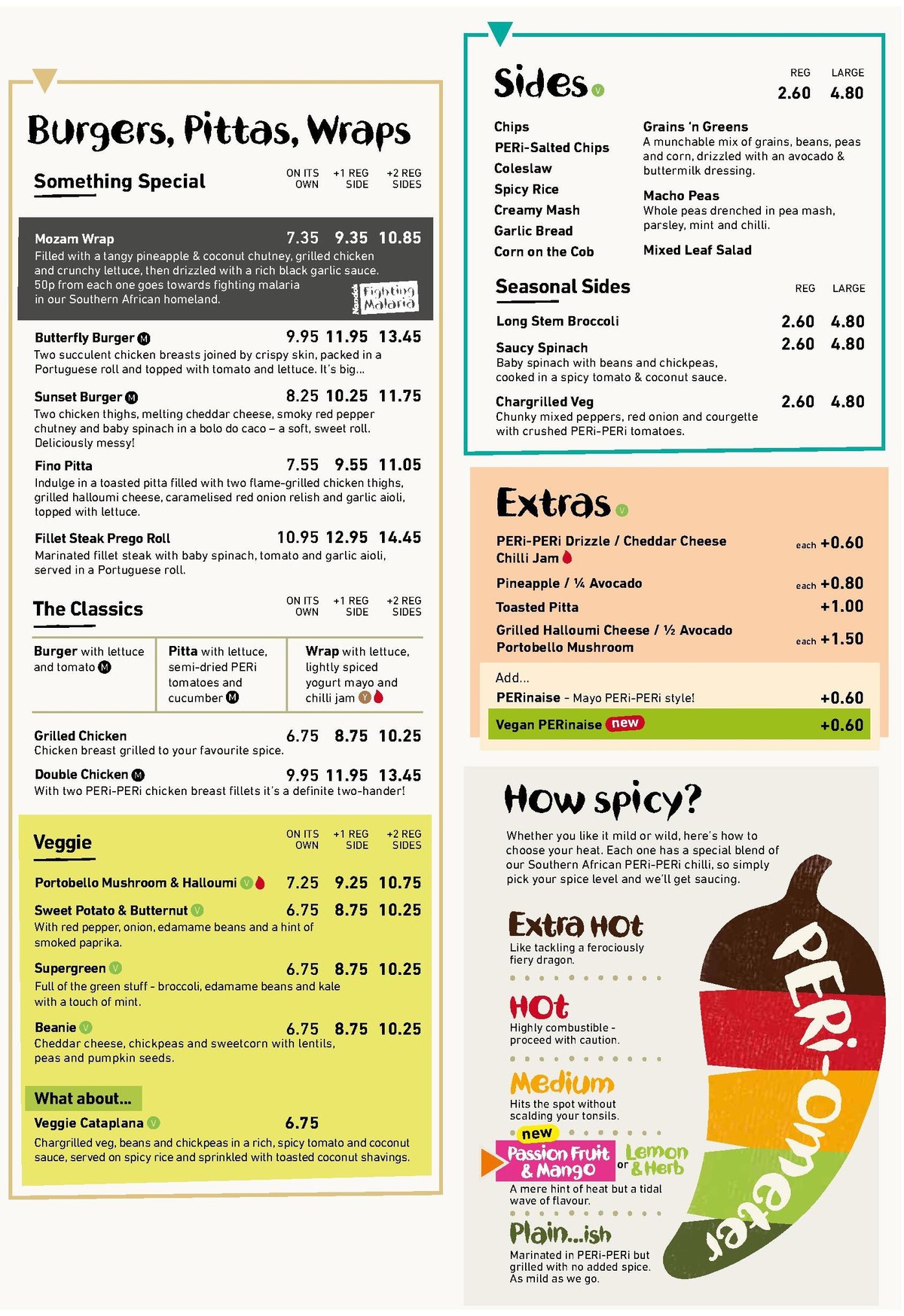 Nando's Offers from 1 January