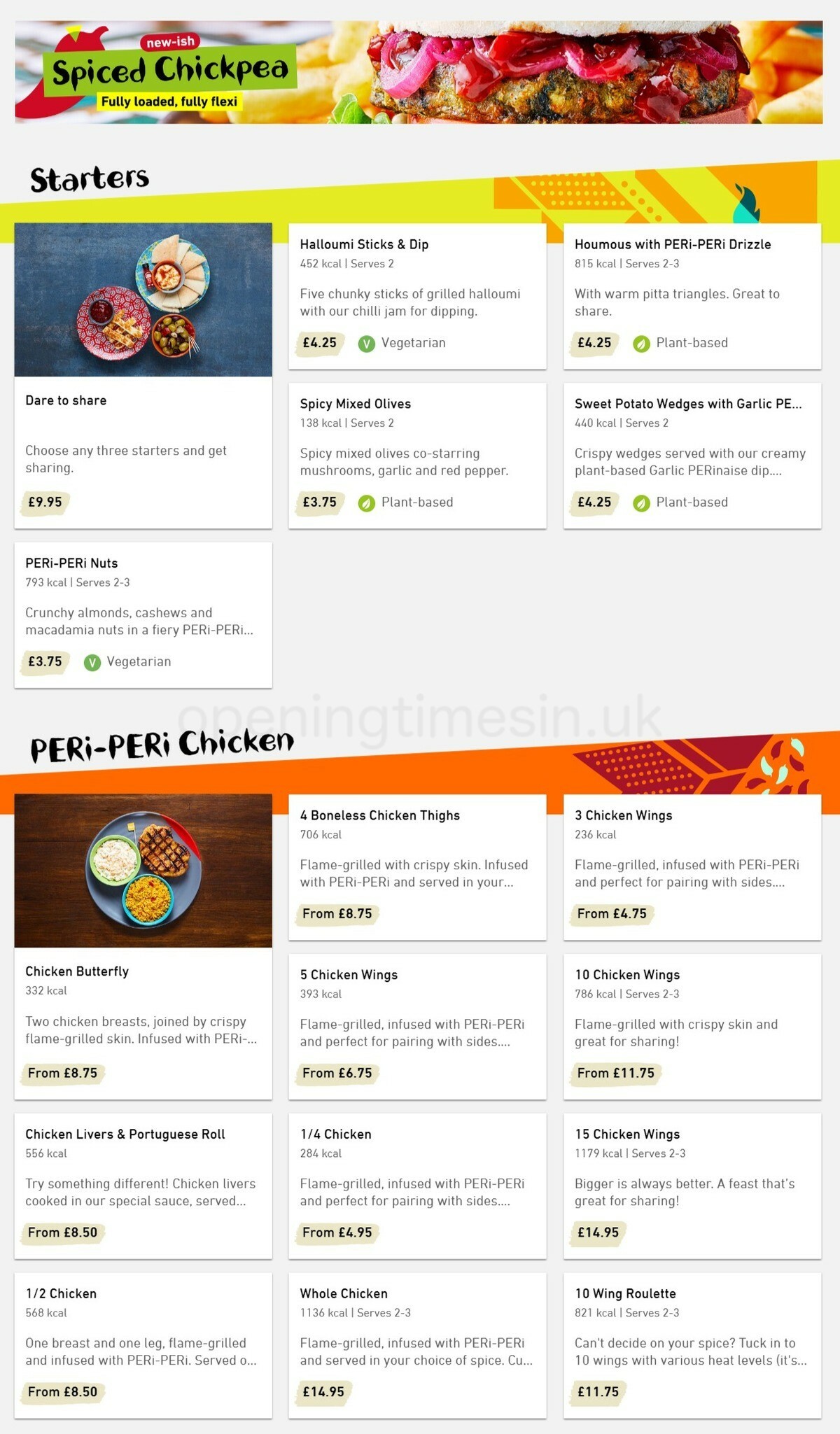 Nando's Offers from 13 January