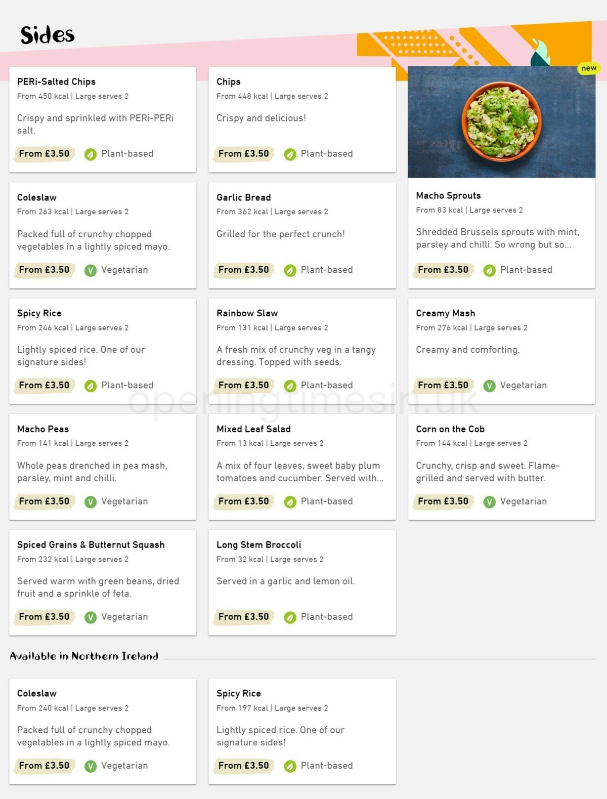 Nando's Offers from 13 January