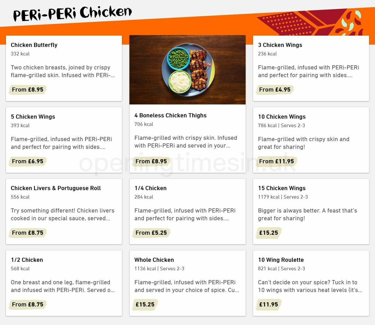 Nando's Offers from 18 March
